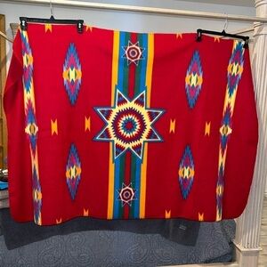 Southwestern Fleece Throw Size 58X39